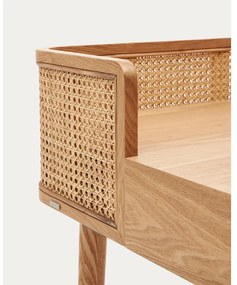 Biurko w dekorze jesionu 62x105 cm Araxi – Kave Home