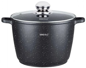 10 litrowy garnek żaroodporny z powłoką marmurkową T9-G56