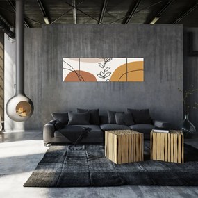 Obraz - Kształty Boho (170x50 cm)