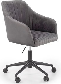Nowoczesny szary fotel obrotowy N3-D88