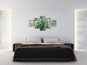Obraz konwalii (125x70 cm)