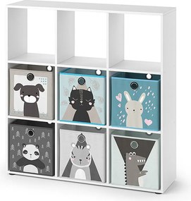 Półka dla dzieci biały 104x29x108 nove