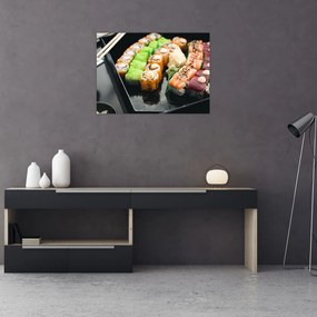 Obraz na szkle - Sushi (70x50 cm)