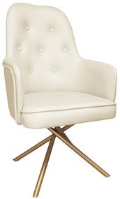 Krzesło SARA podstawa Krzyżak złota Vega02