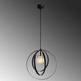 Lampa wisząca Vaveyla - 446-S, czarna