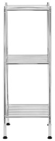Regał łazienkowy w kolorze srebra 34x80 cm – Premier Housewares