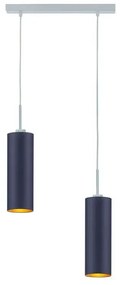 Lampa wisząca glamour na srebrnym stelażu - W7-H11