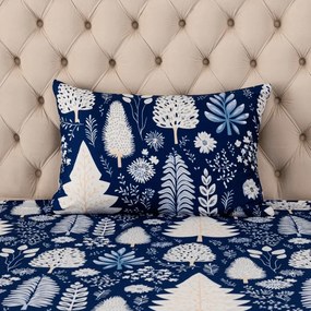 Poszewka na poduszkę z mikrofibry INDIGO BLOOM 50x70 cm, niebieska