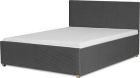 Łóżko VEGA 140x200 cm Zielony oliwkowy Bez materaca