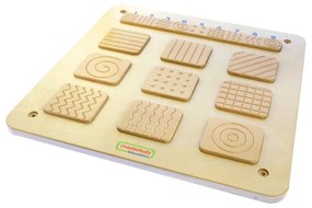 Masterkidz sensoryczna tablica ścienna rozpoznawanie faktury powierzchni