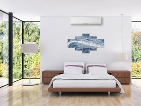 Obraz abstrakcji (125x70 cm)