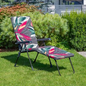 Leżak ogrodowy Barletta Black Edition G053-06IB PATIO