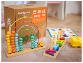 Tooky toy box pudełko xxl montessori edukacyjne 7w1 sensoryczne 25-30 mies.