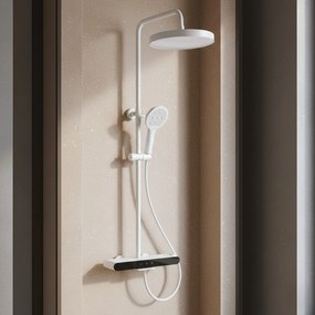 Zestaw Prysznicowy REA Farel Biały