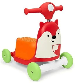 Skip Hop - Rowerek do pchania 3w1 ZOO lis 3xAAA