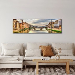 Obraz - Most przez rzekę (170x50 cm)