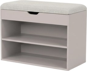 Szafka na buty z siedziskiem LEVA, 60 x 30 x 47 cm