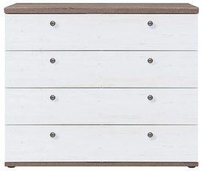 Komoda TEINA 4S, sosna canyon