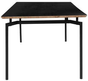 Czarny stół 90x180 cm Alto – Støraa