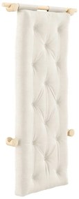 Lniany fotel w naturalnym kolorze Hooked – Karup Design