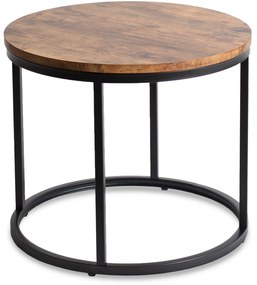Stolik Kawowy TIM 53 cm Dąb Rustykalny Nowoczesny Loft