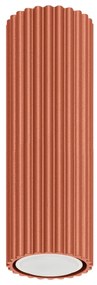 Plafon KARBON 20 ochra czerwona ryflowany SOLLUX  LIGHTING