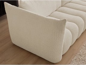 Beżowa sofa z materiału bouclé 234 cm Azra – Bobochic Paris