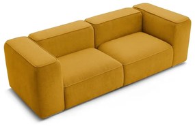 Sofa w kolorze ochry 255 cm Zephyr – Bobochic Paris