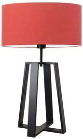Designerska lampka nocna na czarnym stelażu - EX963-Shotos- 18 kolorów