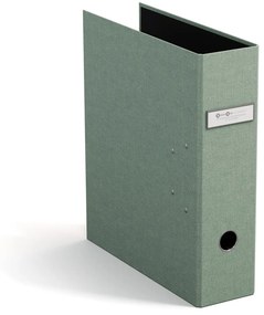Zielony kartonowy organizer na dokumenty Archie Canvas Paper Laminate – Bigso