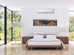 Obraz - Krajobraz górski (170x50 cm)