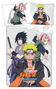 Bawełniana pościel dziecięca jednoosobowa 140x200 cm Naruto – Jerry Fabrics