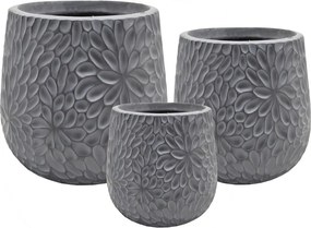 DONICE OGRODOWE ASHORA ZESTAW 3 SZT.