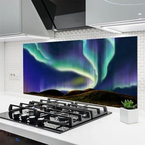 Panel nad blat kuchenny Magiczna Zorza Polarna