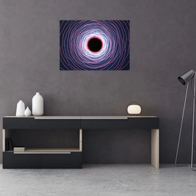 Obraz abstrakcji koła (70x50 cm)