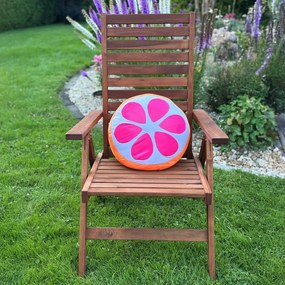 Poduszka Squish Grejpfrut Grepulka, 35 x 35 x 23 cm