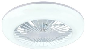 Biała lampa sufitowa LED Mora – Trio