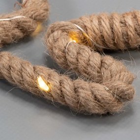 Dekoracja świąteczna renifer 28x29 cm, 20 LED 2 szt