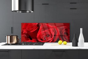 Panel Kuchenny Aksamitne Płatki Róż