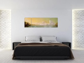 Obraz - Martin Johnson Heade, Rio de Janeiro Bay, reprodukcje (170x50 cm)