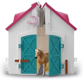 Schleich 42703 Otwarcie stajni "Mała podkowa"