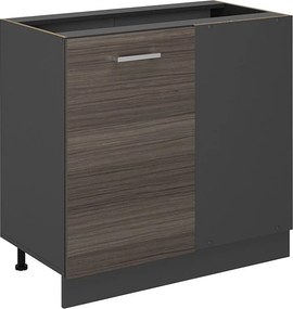 Szafka narożna szlachetna szarość 86x46x81.6 r-line