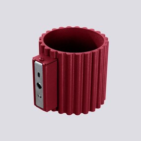 Kinkiet AURA burgund G9 ryflowany SOLLUX  LIGHTING