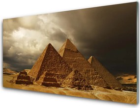 Panel Szklany do Kuchni Starożytne Piramidy W Gizie