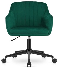 Zielony fotel biurowy MINK