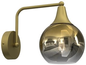 Okrągły opalizowany kinkiet w stylu glamour - N64-Zeners