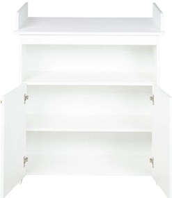 Biała komoda dziecięca z przewijakiem 88x98x75 cm Anton – Roba