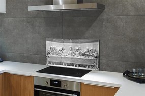 Panel szklany do Kuchni Klasyczna Ostatnia Wieczerza