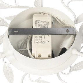 Biała lampa sufitowa w stylu art deco - Bota ArtDeco Oswietlenie wewnetrzne