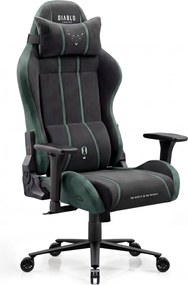 Fotel gamingowy materiałowy Diablo X-One 2.0 Normal Size, Forest Green